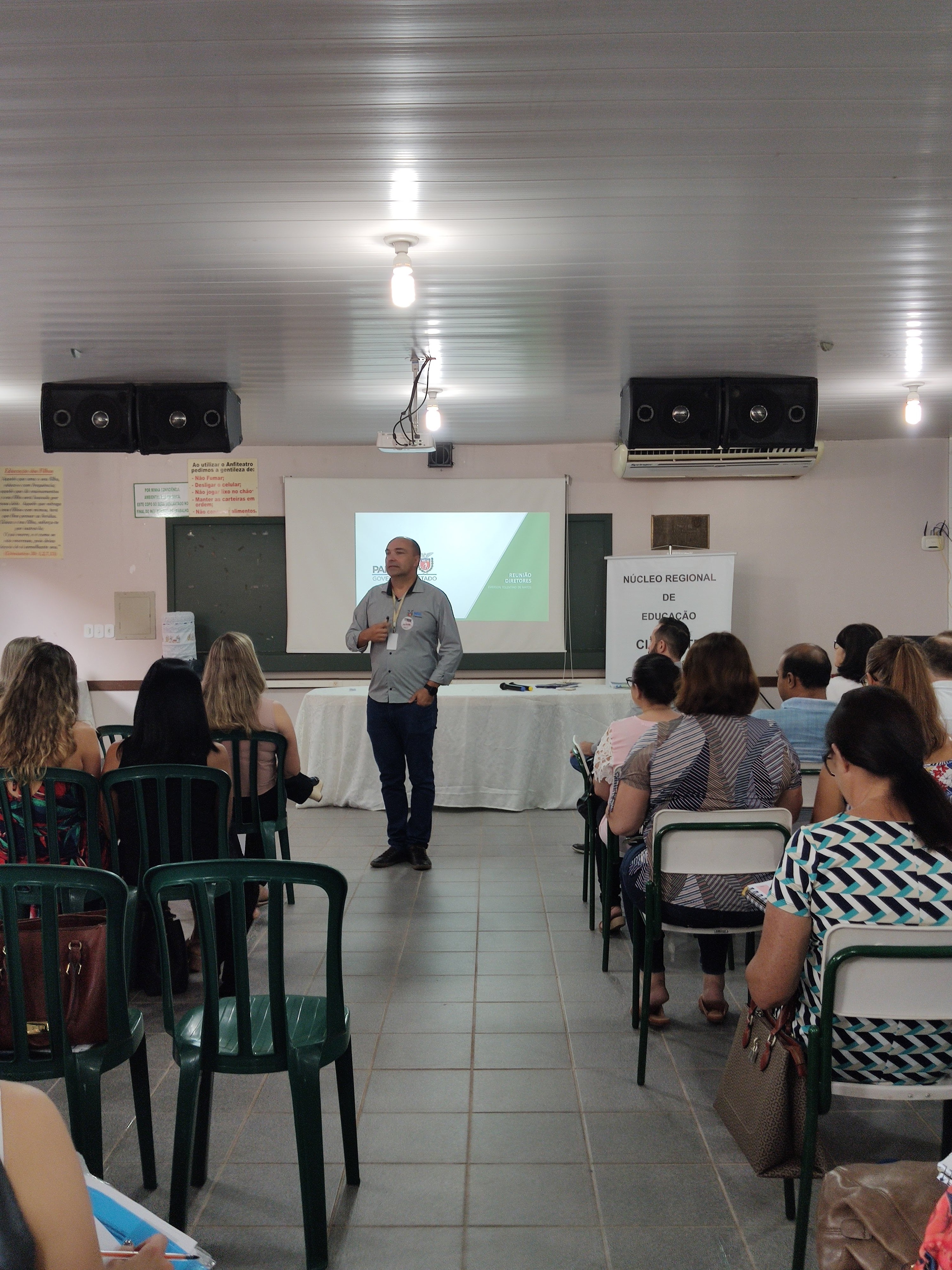 Encontro com Diretores e Equipe Pedagógica