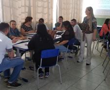 Reunião de fortalecimento da Rede de Proteção dos municípios de Rondon e Guaporema
