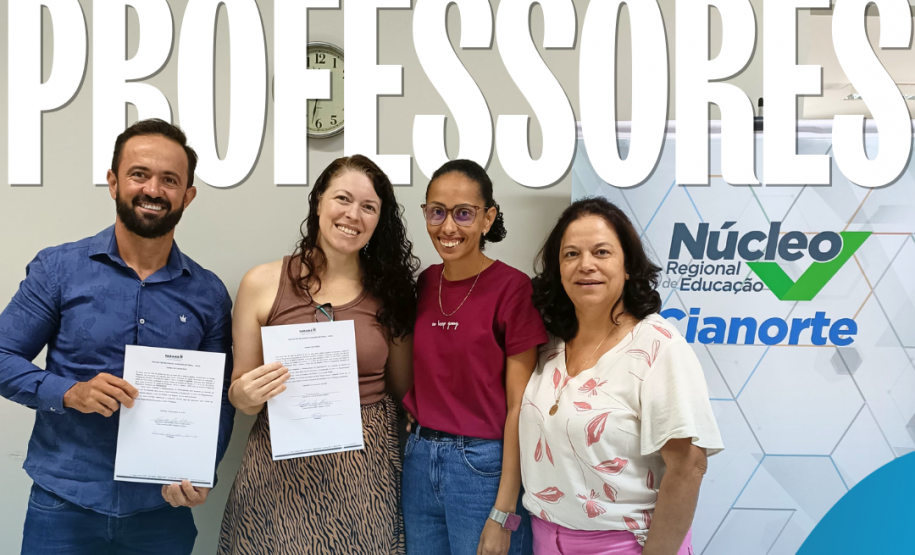 Posse dos novos professores QPMs.