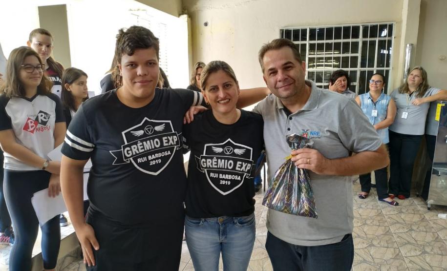 Homenagem para os professores e funcionários do NRE Cianorte