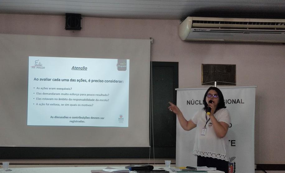 Encontro com Diretores e Equipe Pedagógica